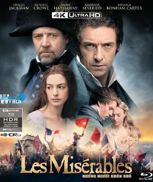 4KUHD-897.Les Misérables 2012 - NHỮNG NGƯỜI KHỐN KHỔ  4K66G  (TRUE- HD 7.1 DOLBY ATMOS - HDR 10+) USA